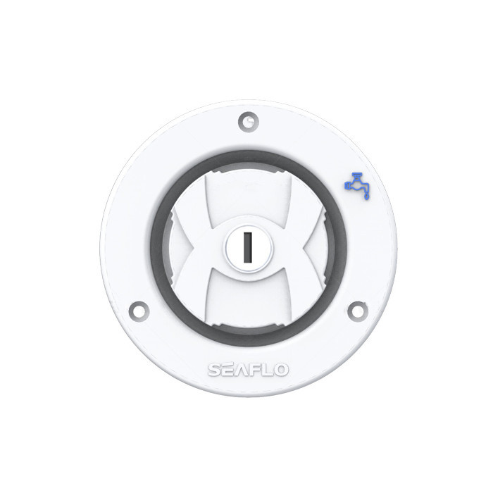 Горловина заливная SEAFLO с замком, белая, арт. SFGF1-01,          SeaFlo 