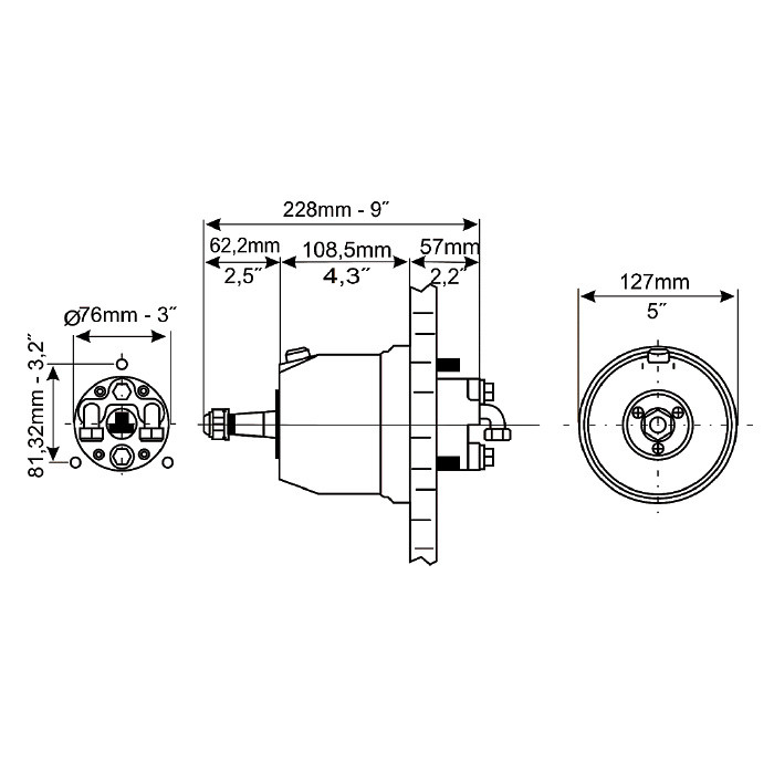 Помпа рулевая гидравлическая 20 куб.см, арт. UP20F,          Ultraflex 