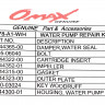 Ремкомплект помпы с корпусом Yamaha F8-F9.9/ 9.9D-15D, арт. 682W0078A1_WH_OM,          OMAX 