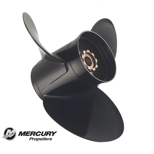 Винт гребной алюминиевый Mercury 40-125 Black Max, 3x13 1/4"x16", 854360A45   