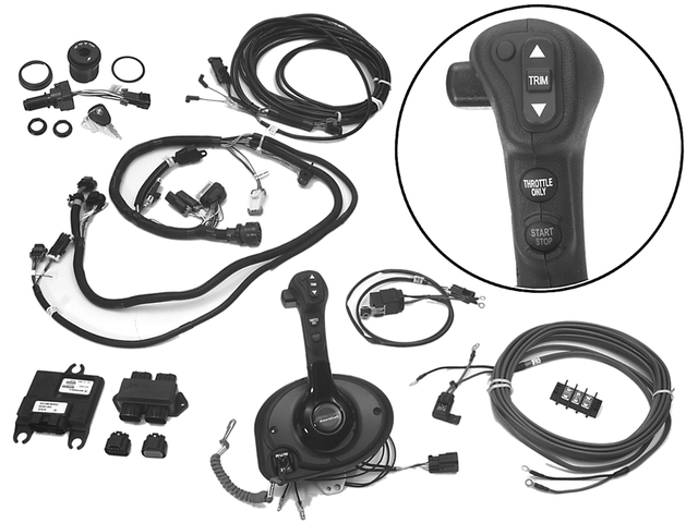 Комплект подключения  -  DTS / Панель (черная, ERC), арт. 892984K32,          MERCURY 