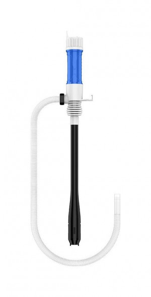 Насос электрический для перекачки топлива на батарейках 120см