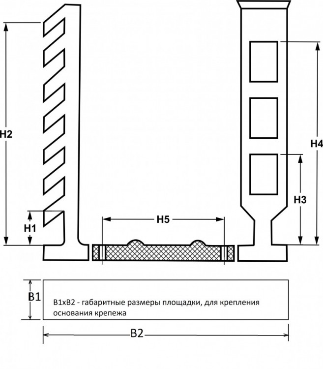 Зажим универсальный (средний) упаковка 30шт, 33-22-006-1-poly, арт. 33-22-006-1-poly,          Полиуретан 