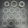 Комплект подшипников роликовых конических BEARING/SHIM KIT (Quicksilver), арт. 884327A02,          MERCURY 