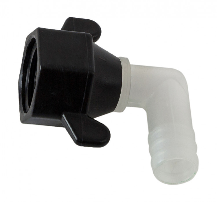 Фитинг SeaFlo угловой резьба-"елочка" 1/2"-14 NPT(F)x1/2", арт. 51F03,          SeaFlo 