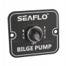 Панель управления для осушительного насоса (ручной запуск-выкл-авто) 12/24В, алюминий, арт. SFSP-01, SeaFlo Панель управления для осушительного насоса (ручной запуск-выкл-авто) 12/24В, алюминий, арт. SFSP-01, SeaFlo