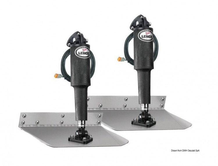 Транцевые плиты Lenco 9x18 (15002-101), арт. 51-250-02,          Lenco 