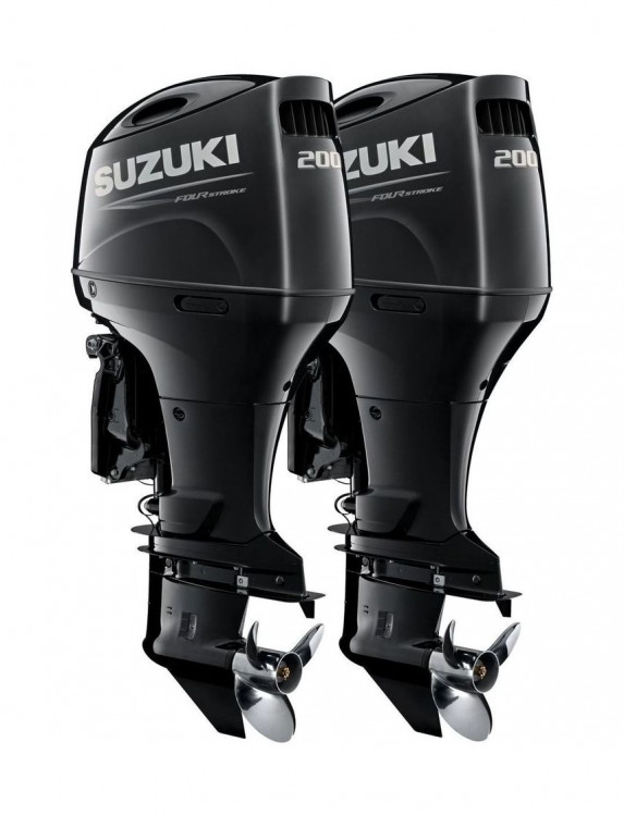 Спарка из 2 моторов Suzuki DF200AT/ZX_MFG4, арт. 2xDF200AT/ZX_MFG4,          SUZUKI 