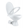 Унитаз судовой керамический 12В (стандарт) сиденье из пластика, арт. SFMTE1-01-R, SeaFlo Унитаз судовой керамический 12В (стандарт) сиденье из пластика, арт. SFMTE1-01-R, SeaFlo