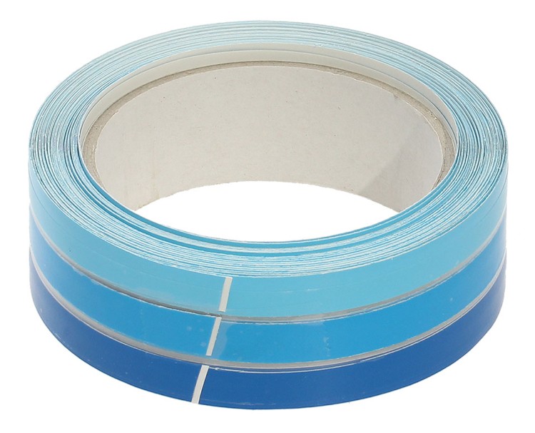 Клейкая лента для ватерлинии, градиентная, красно-желтая, 33 мм, арт. 10257616,          Osculati 