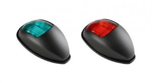 Огни ходовые светодиодные комплект, черный корпус, SeaFlo