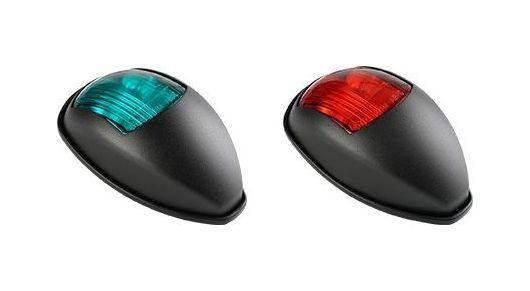 Огни ходовые светодиодные комплект, черный корпус, SeaFlo, арт. SFNL021PB03,          SeaFlo 