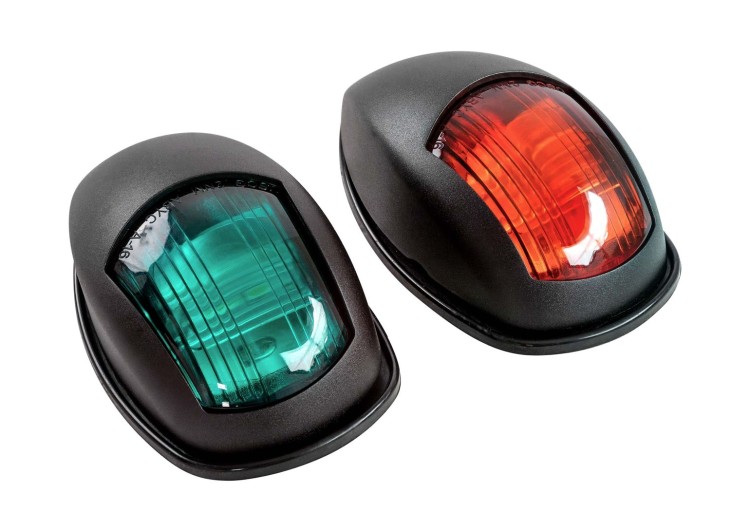 Огни ходовые светодиодные комплект, черный корпус, SeaFlo, арт. SFNL021PB03,          SeaFlo 