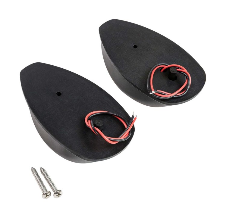 Огни ходовые светодиодные комплект, черный корпус, SeaFlo, арт. SFNL021PB03,          SeaFlo 