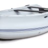 Надувная лодка ПВХ, SOLAR-420 К (Максима), серый, арт. SLR420k_max_grey,          Solar 