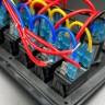 Панель управления (6 тумблеров вкл/выкл, 2 USB, розетка 12V, вольтметр) (PREMARINE), арт. SF50802-6H1P1UC1V,          PREMARINE 