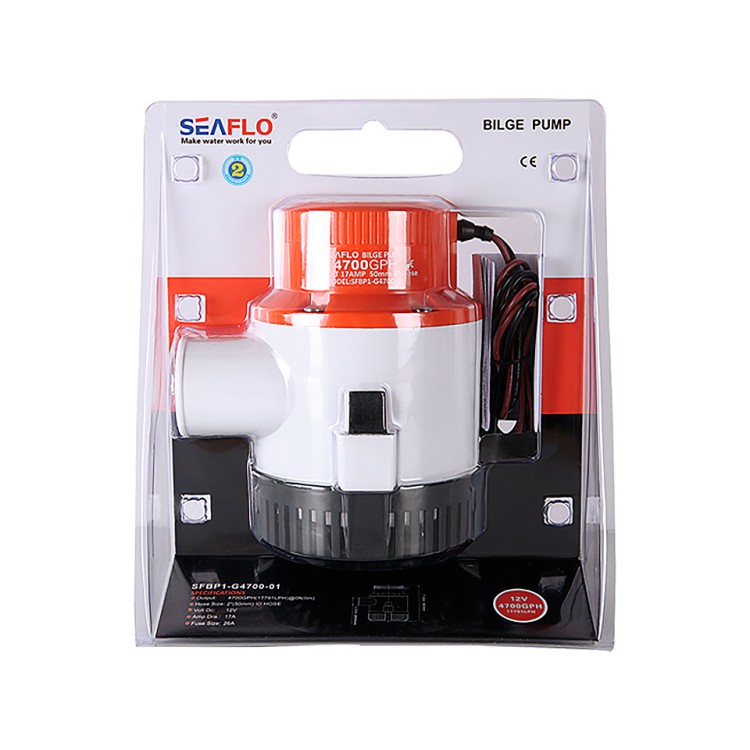 Помпа трюмная SeaFlo 4700 GPH (296 л/мин), 12 В (SFBP1-G4700-01), арт. 10270445,          SeaFlo 