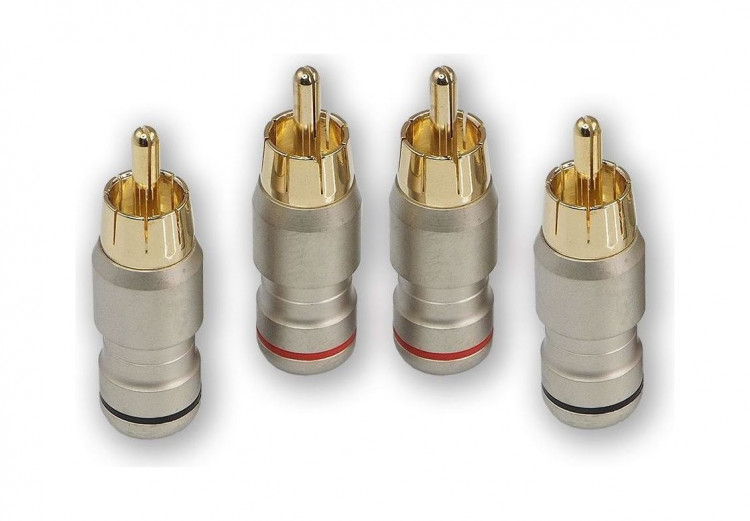 Aura RCA-P614 RCA коннекторы, 6мм, вход, (1/4), упак. 4 шт, арт. RCA-P614_UPAK,          Aura 