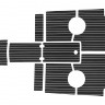 Комплект палубного покрытия для Феникс 510BR, тик черный, Marine Rocket 