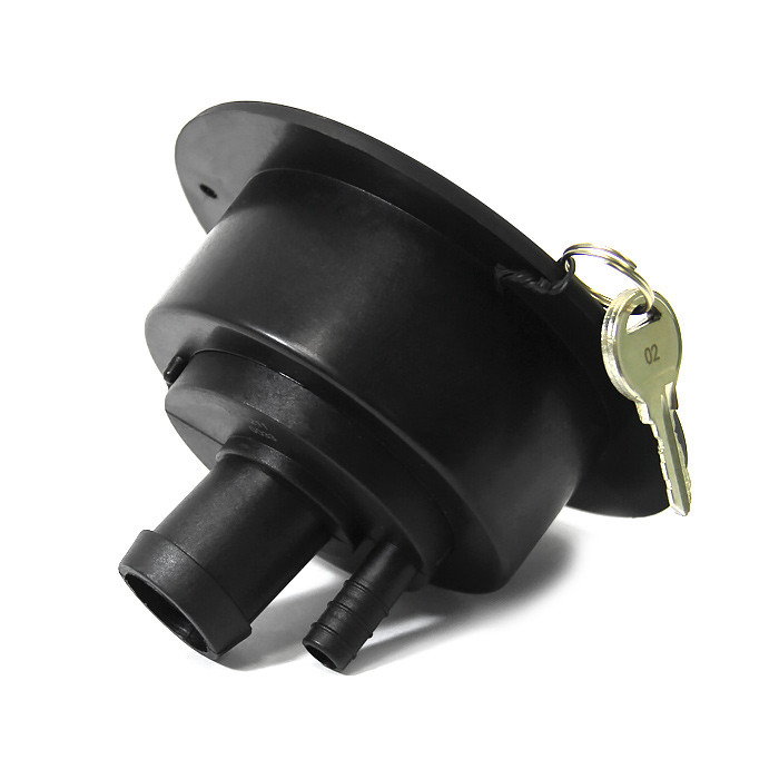 Горловина заливная SEAFLO с замком, тип 02, черная, арт. SFWI2-02,          SeaFlo 