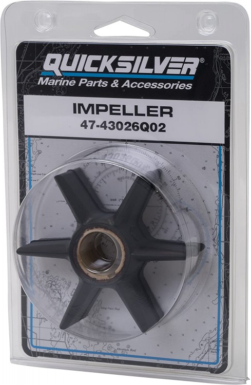 Крыльчатка водяного насоса Mercury 75-300 л.с.,        43026Q02, арт. 43026Q02,          MERCURY  Крыльчатка водяного насоса Mercury 75-300 л.с.,        43026Q02, арт. 43026Q02,          MERCURY