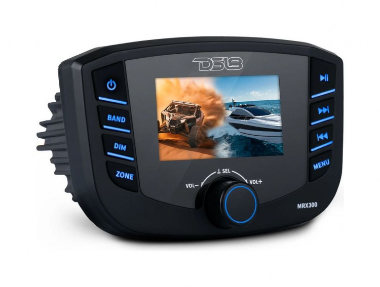 Морская магнитола MRX300, 3 зоны , DS18, арт. MRX300,          DS18 