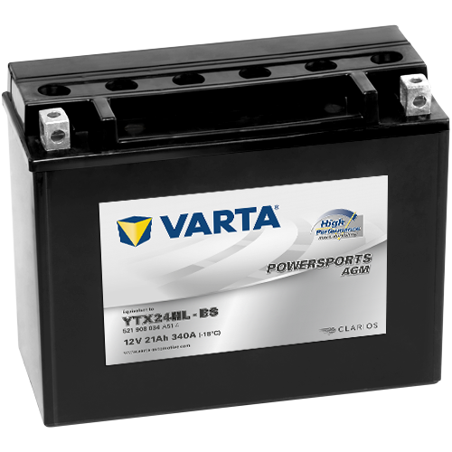 Мотоаккумулятор Varta AGM 521 908 034 (YTX24HL-BS) 
