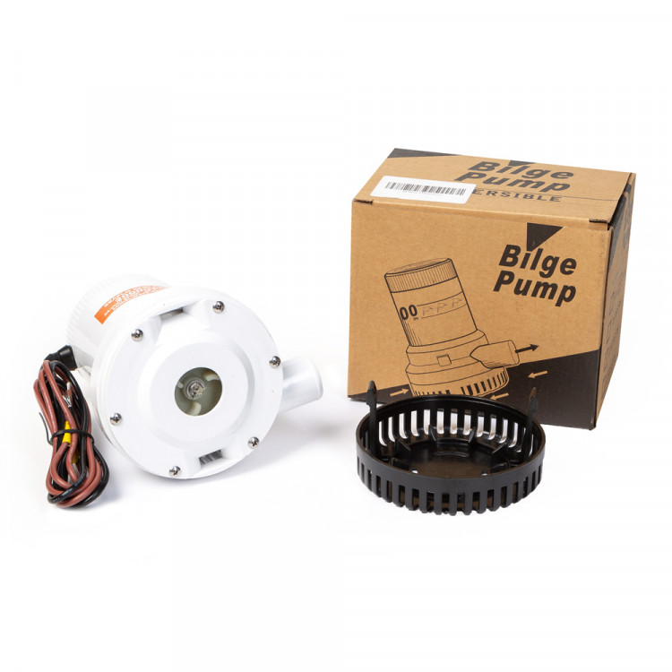 Помпа водооткачивающая SeaFlo трюмная, 24V 2000 галлон/час, патрубок 29 мм, арт. SFBP2-G2000-01-ts,          SeaFlo 