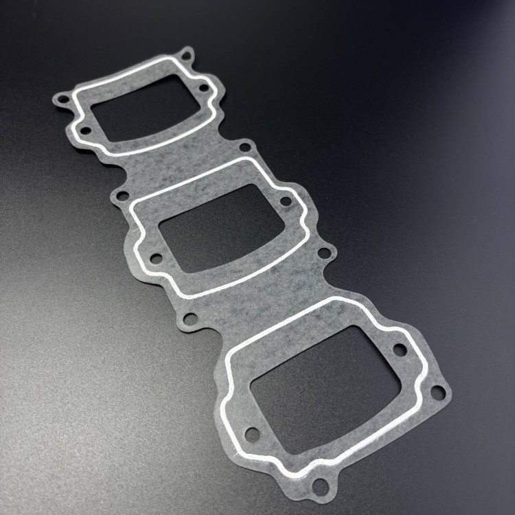 Прокладка впускного коллектора Yamaha 60-70 6H3-13622-A1-00 (Yamaha), арт. 6H3-13622-A1,  