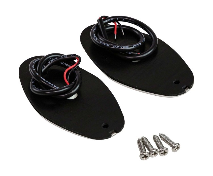 Огни ходовые светодиодные комплект, нержавеющая сталь, SeaFlo, арт. SFNL021PS02,          SeaFlo 