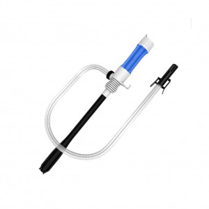 Насос электрический для перекачки топлива на батарейках 120см с автоотключением