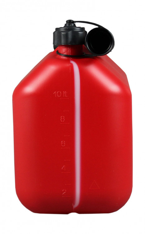 Канистра для ГСМ пластиковая, 10 л, арт. SE4507,          CAN-SB 