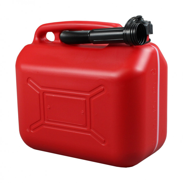 Канистра для ГСМ пластиковая, 10 л, арт. SE4507,          CAN-SB 