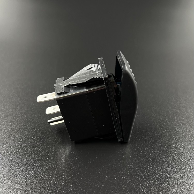 Тумблер вкл/выкл (индик. синий) 3 пин Sunfine, арт. SF50706-1-3P-A2BB,          SUNFINE 