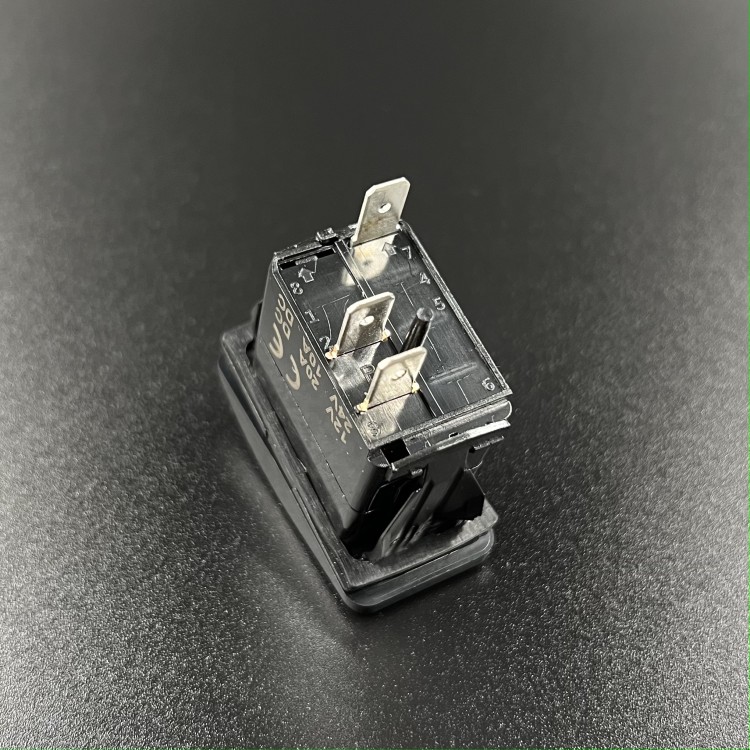 Тумблер вкл/выкл (индик. синий) 3 пин Sunfine, арт. SF50706-1-3P-A2BB,          SUNFINE 