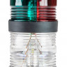 Огонь ходовой комбинированый LED (топовый, красный, зеленый) (упаковка из 6 шт.) 