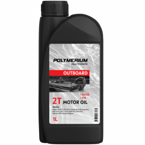 Масло POLYMERIUM MARINE OUTBOARD 2T SYNTHETIC 1L, plmmaob2s1 