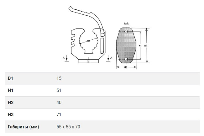 Крепеж универсальный 33-20-0137, арт. 33-20-0137,          Полиуретан 