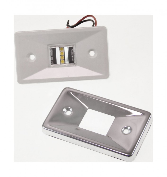 Огонь кормовой прямоугольный светодиодный, арт. C141721,          Easterner 