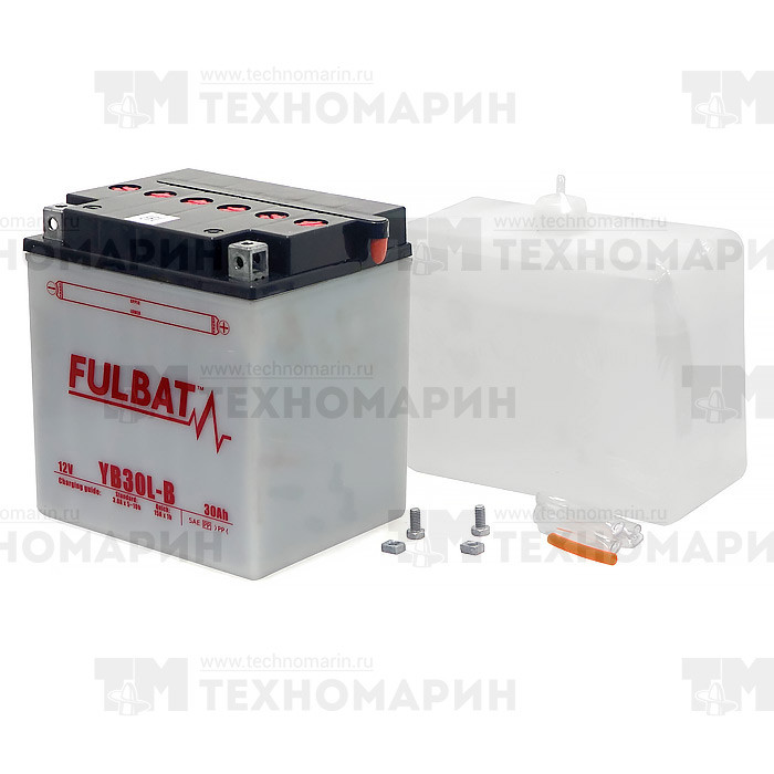 Аккумулятор FB30L-B (YB30L-B), арт. FB30L-B,          FULBAT 