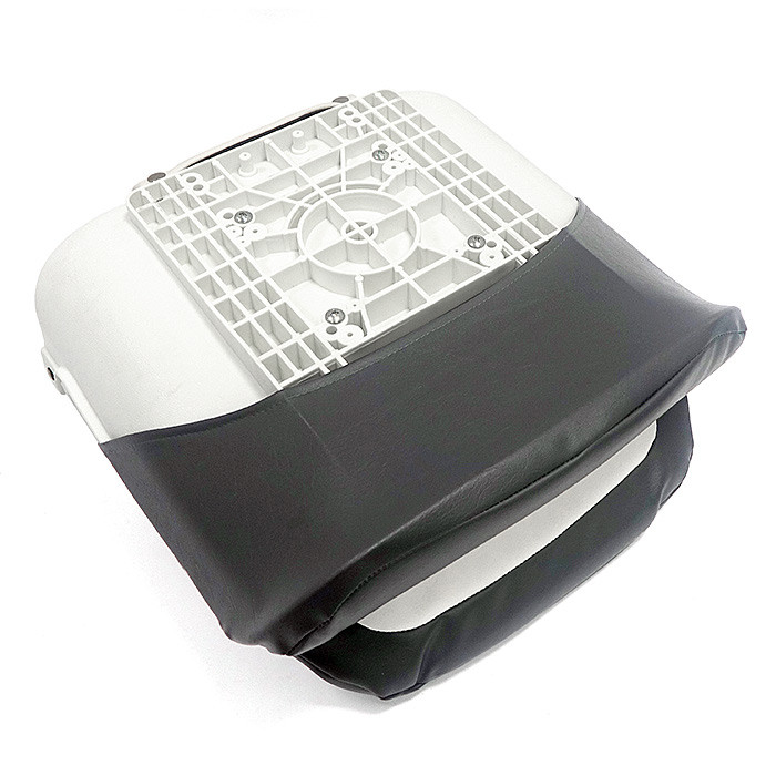 Сиденье мягкое складное Premium Designer High Back Seat, серо-чёрное, арт. 75157GCB,          Newstarmarine 