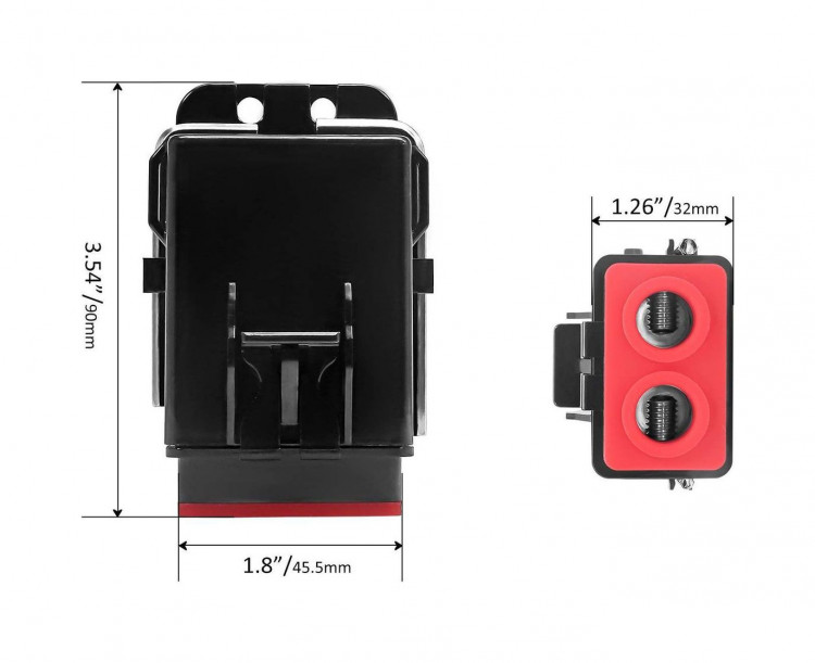 Морские держатели предохранителей Mini-ANL или Dual MAXI, арт. WFHMM0ED,          20edge 