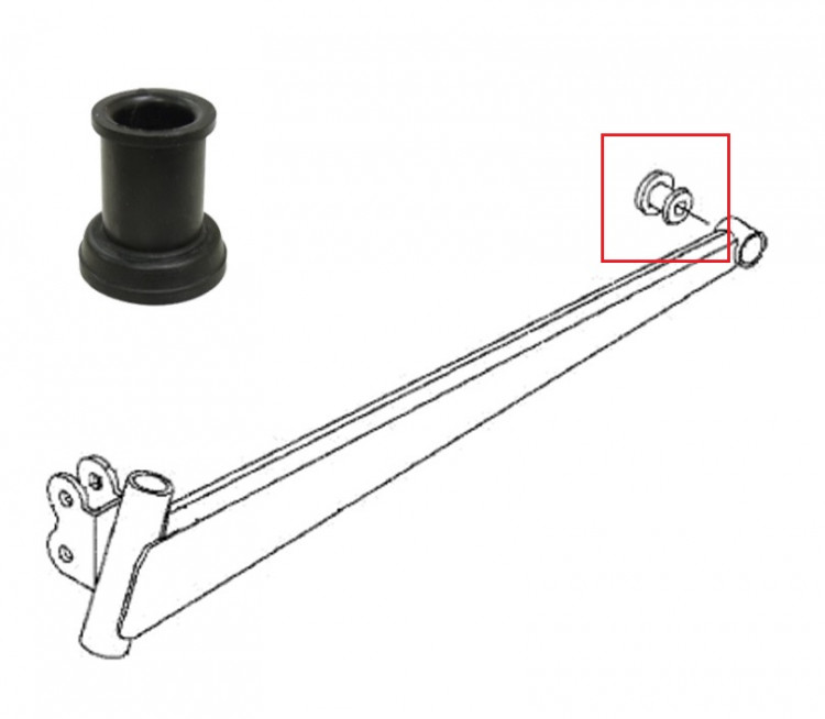 Втулка продольного рычага BRP SM-08124, арт. SM-08124,          SPI  Втулка продольного рычага BRP SM-08124, арт. SM-08124,          SPI