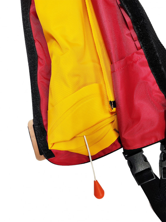 Жилет надувной автоматический, 150 N, красный, арт. 10268831,          Мореман 