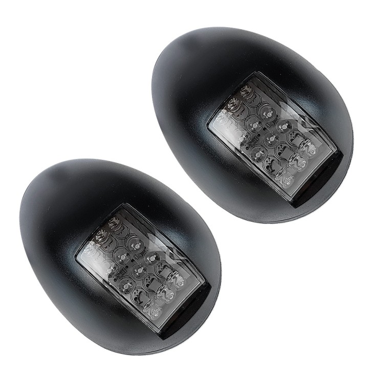 Навигационные огни светодиодные, пара, 80х56,5х41,7 мм, арт. 10269222,  