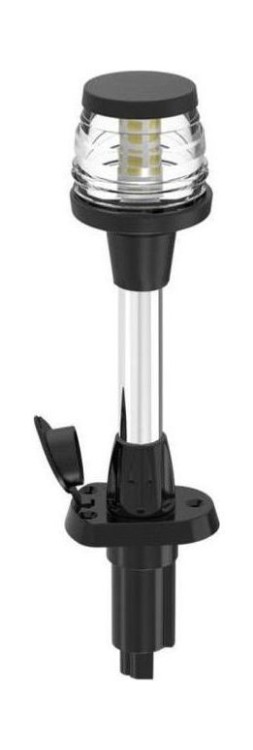 Огонь топовый на стойке 12" светодиодный, 12-24 В, арт. E011562-D12B,          Anheart Marine 
