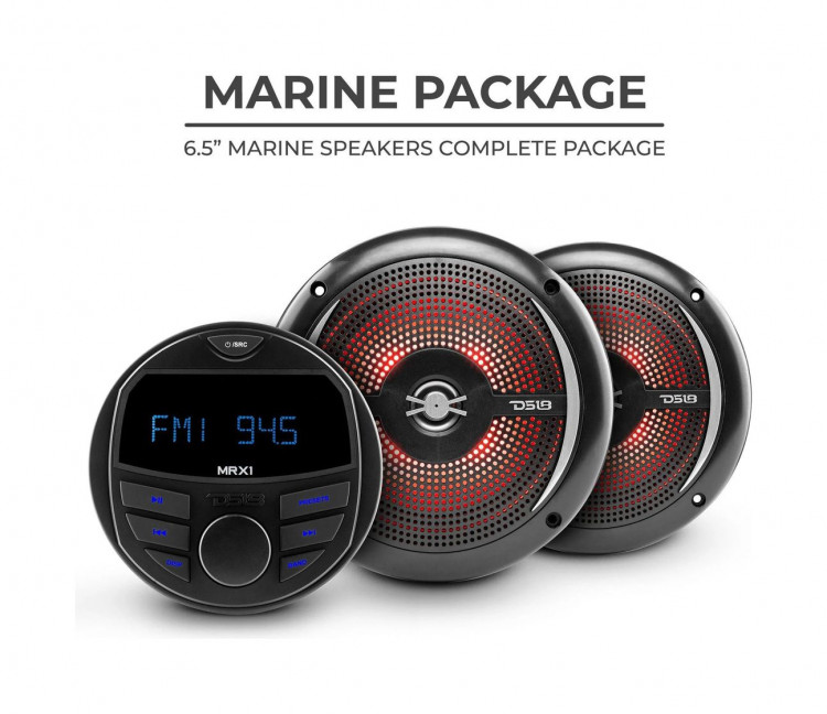 Комплект акустики RGB MRX16SL/BK, DS18, арт. MRX16SL/BK,          DS18 