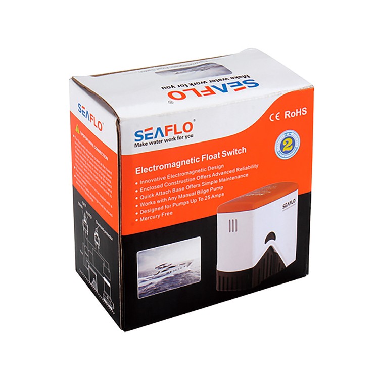 Поплавковый выключатель, 25 А (SFBS-25-05), арт. 10270447,          SeaFlo 