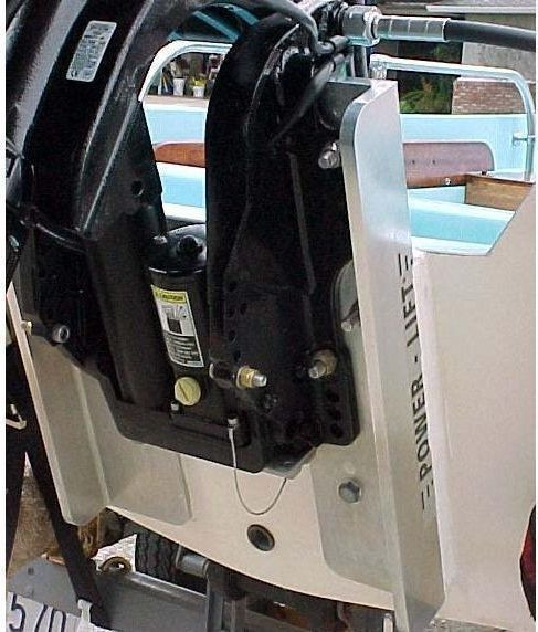 Плита транцевая, подъем 5" (125 мм), к-т из 2-х половинок, арт. 50012CMC,          CMC 