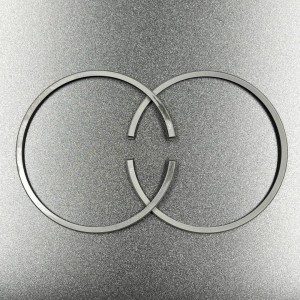Кольца поршневые, Комплект верхних колец на 2 поршня Tohatsu M40C (345-00011-0;361-87123-0) (STD) (S